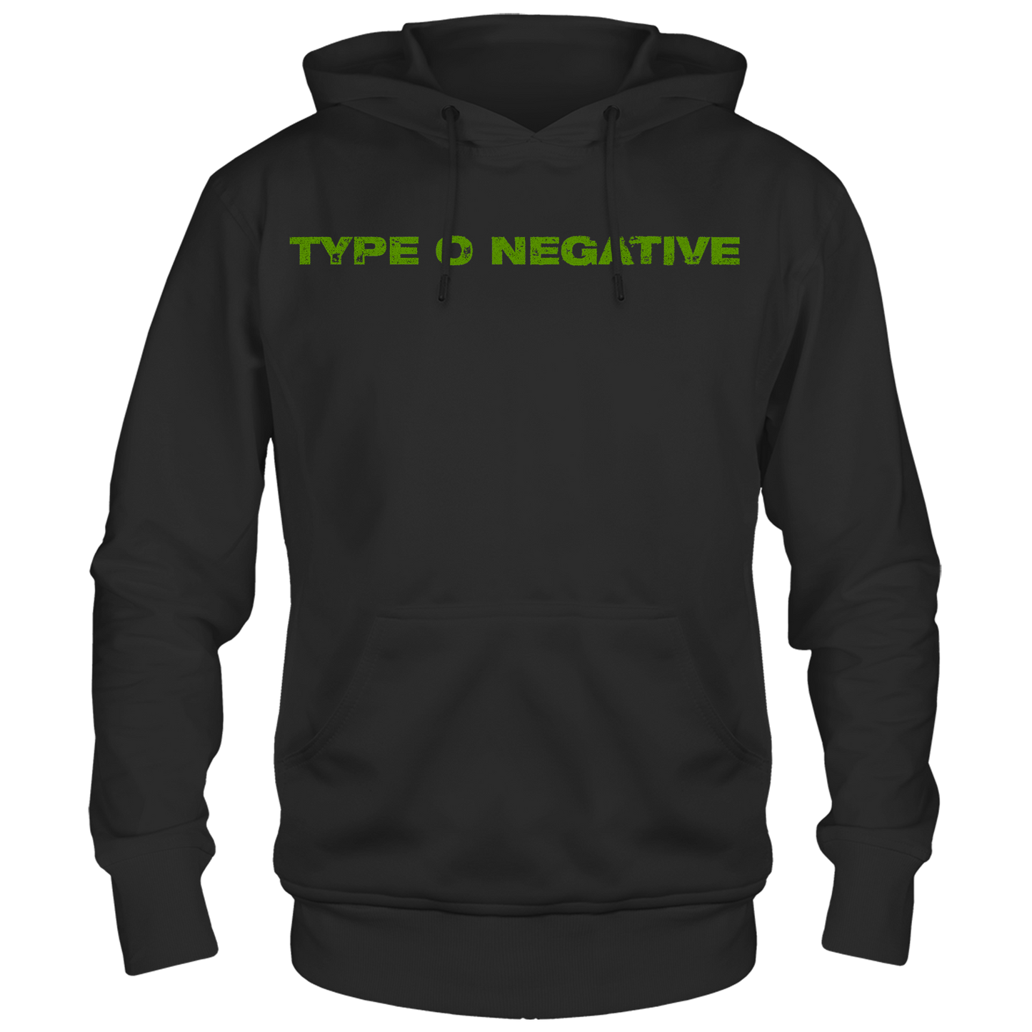 TYPE O NEGATIVE STAR KISS BLACK HOODY F/B
