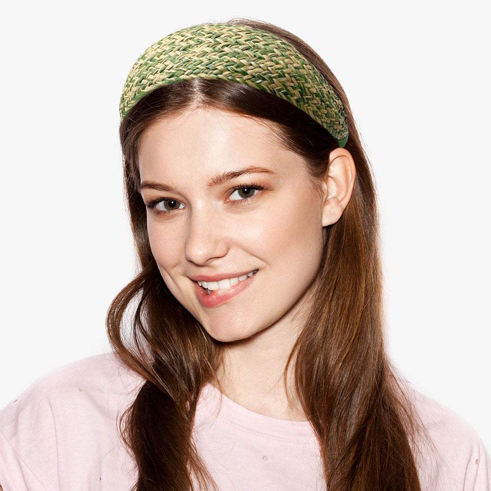 Braided Straw Headband - Madeline Love - Flyclothing LLC