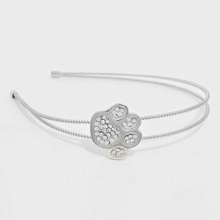 Crystal Pave Paw Headband - Madeline Love - Flyclothing LLC