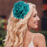 Layered Mesh Fabric Flower Headband - Madeline Love - Flyclothing LLC