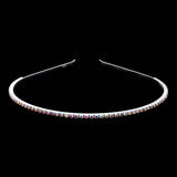 1-Row rhinestone headband - Madeline Love - Flyclothing LLC