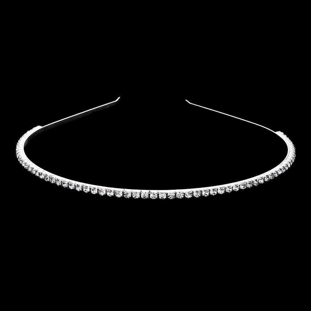 1-Row rhinestone headband - Madeline Love - Flyclothing LLC