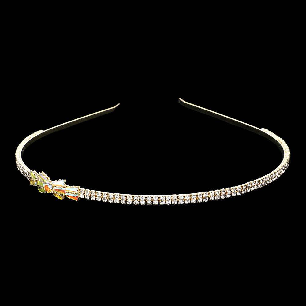 CZ Stone Paved Bow Pointed Headband - Madeline Love - Flyclothing LLC