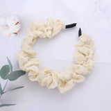 Tiny Flower Pattern Printed Scrunchie Headband - Madeline Love - Flyclothing LLC