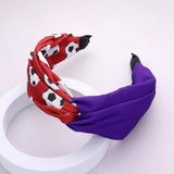 Game Day Soccer Patterned Twisted Headband - Madeline Love - Flyclothing LLC