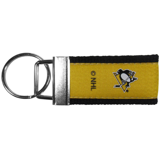 Pittsburgh Penguins® Woven Key Chain - Siskiyou Buckle