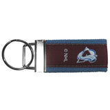 Colorado Avalanche® Woven Key Chain - Siskiyou Buckle