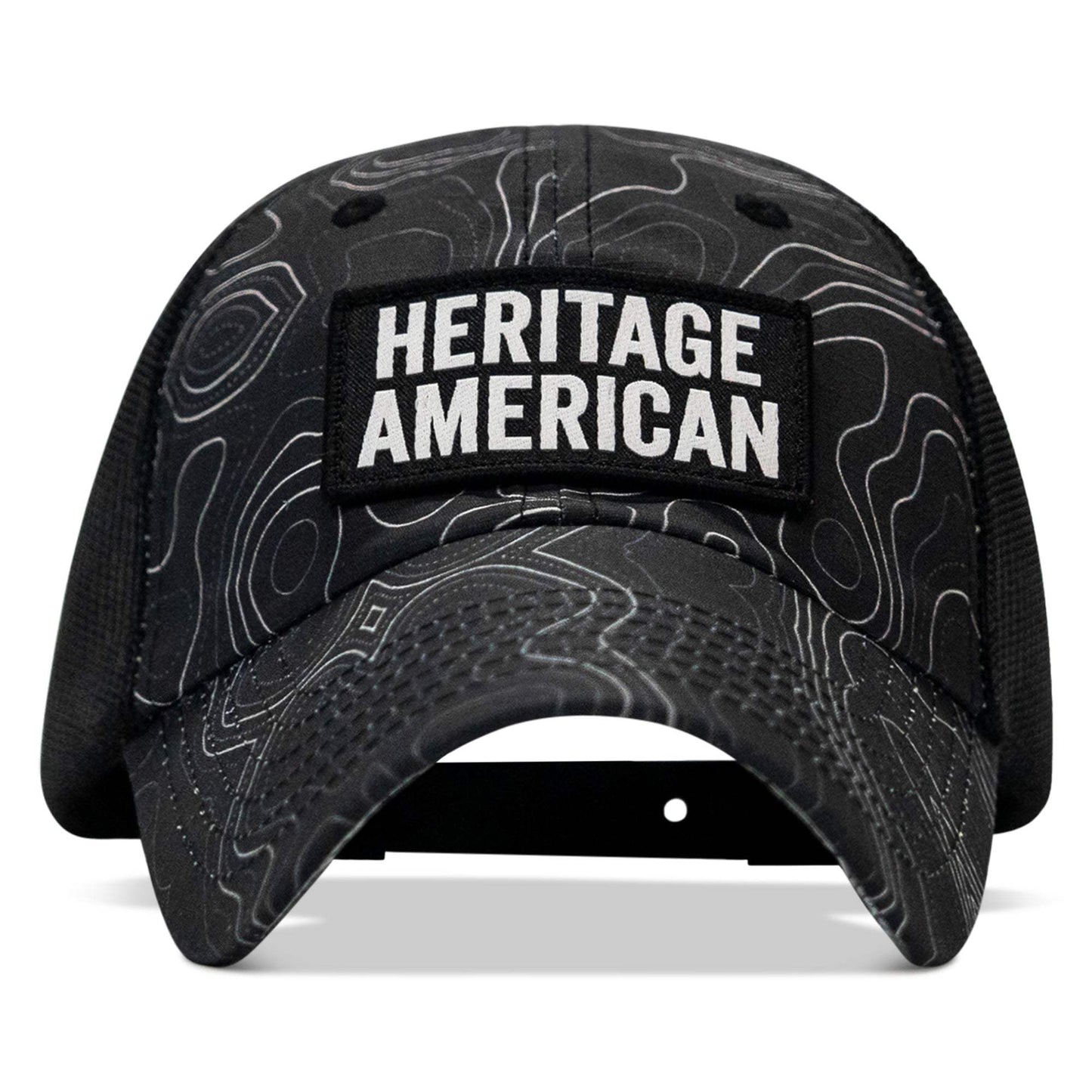 Heritage American Patch Tactical Ripstop Mesh Snapback Hat - DIRTY COWBOY USA - Flyclothing LLC