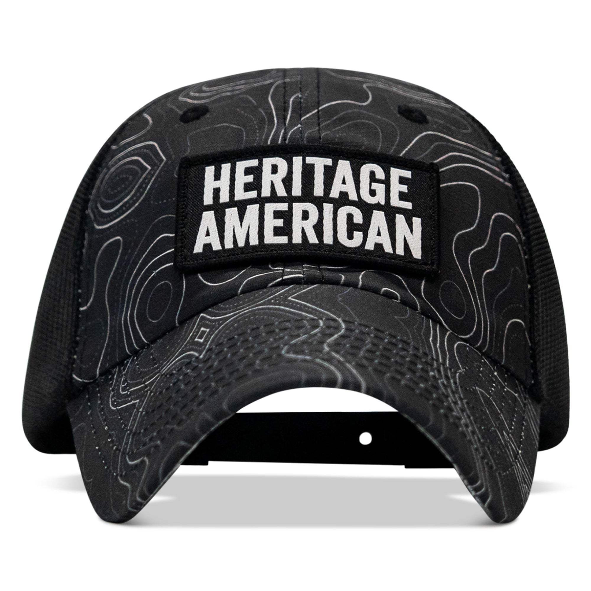 Heritage American Patch Tactical Ripstop Mesh Snapback Hat - DIRTY COWBOY USA - Flyclothing LLC