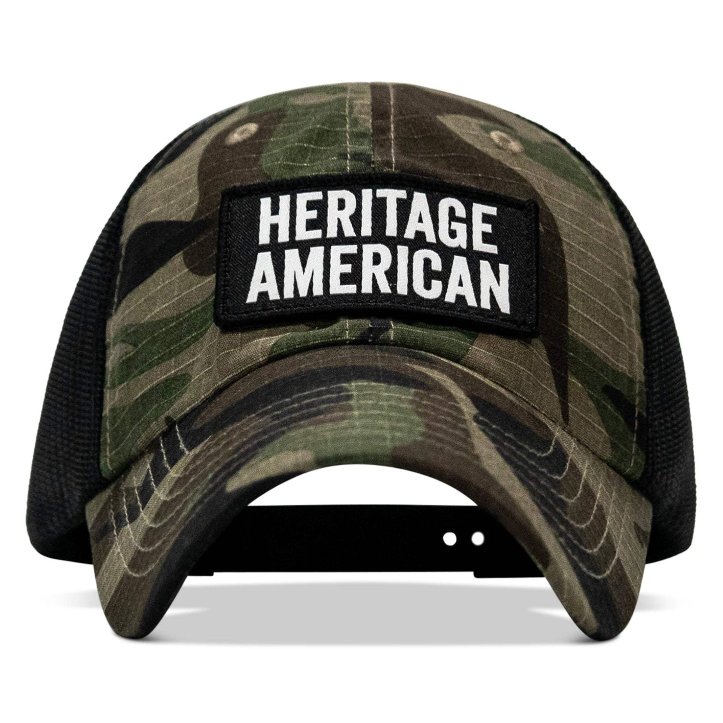Heritage American Patch Tactical Ripstop Mesh Snapback Hat - DIRTY COWBOY USA - Flyclothing LLC