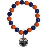 Edmonton Oilers Fan Bead Bracelet - Edmonton Oilers - Flyclothing LLC