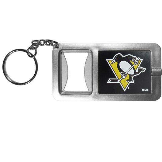 Pittsburgh Penguins Flashlight Key Chain with Bottle Opener - Pittsburgh Penguins - Flyclothing LLC
