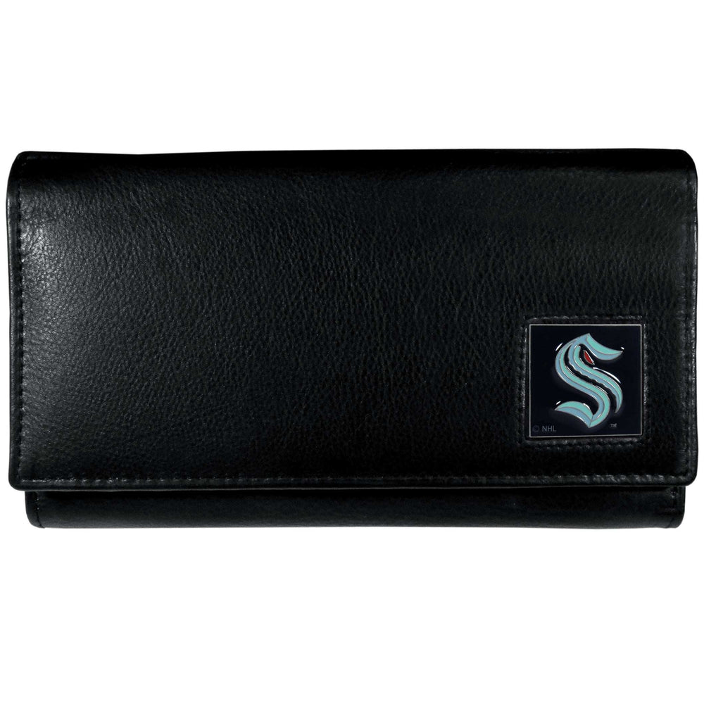 Seattle Kraken Leather Women's Wallet - Seattle Kraken - Flyclothing LLC