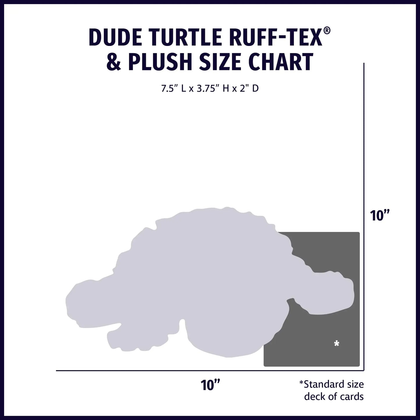Huggle-Fusion® Dude Turtle Plush & Latex Dog Toy - HuggleHounds - Flyclothing LLC