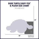 Huggle-Fusion® Dude Turtle Plush & Latex Dog Toy - HuggleHounds - Flyclothing LLC