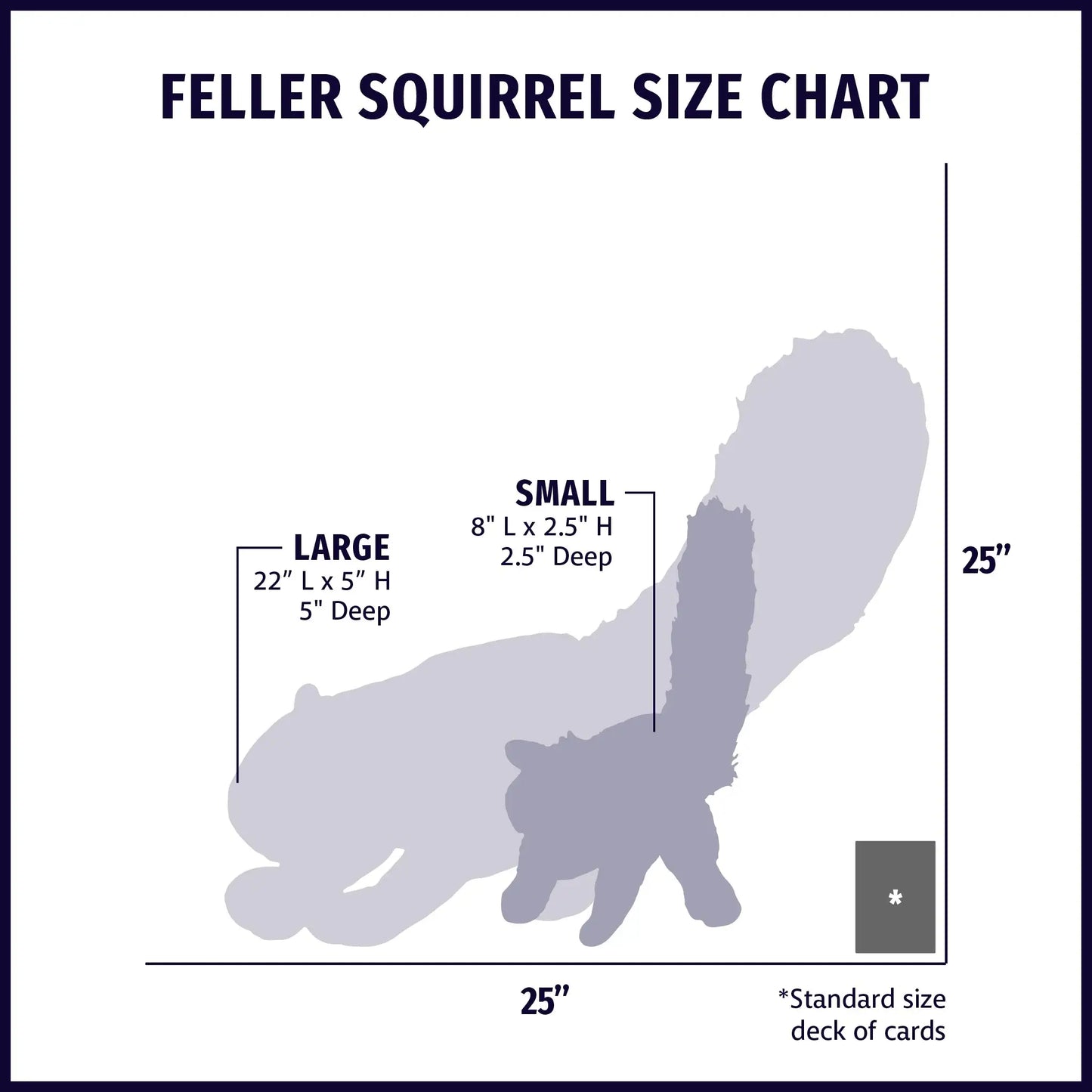 Feller Squirrel Plush Dog Toy - HuggleHounds - Flyclothing LLC
