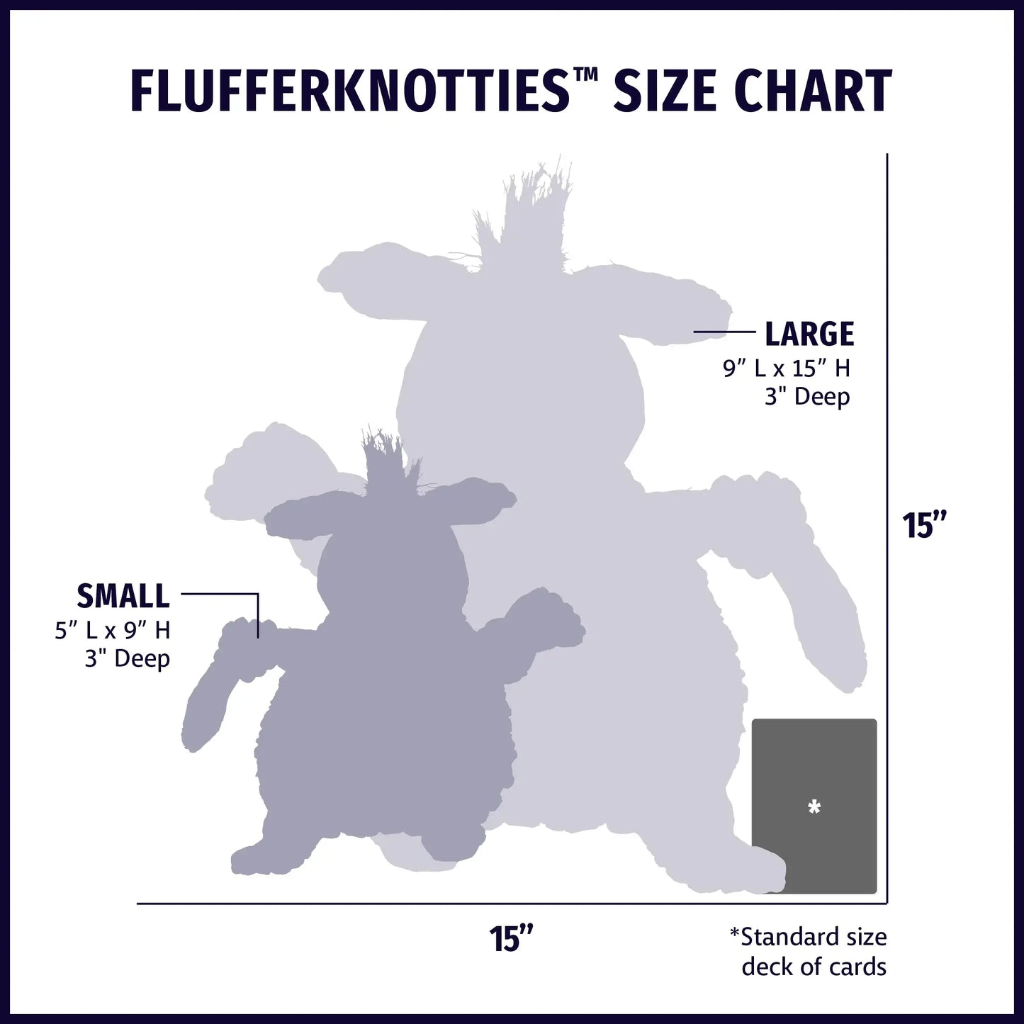 Louise Lamb HuggleFleece® FlufferKnottie™ Plush Dog Toy - HuggleHounds - Flyclothing LLC