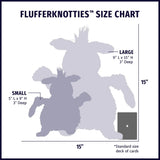 Penelope Pig HuggleFleece® FlufferKnottie™ Plush Dog Toy - HuggleHounds - Flyclothing LLC