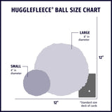 HuggleFleece® Plush Ball Dog Toy - HuggleHounds - Flyclothing LLC