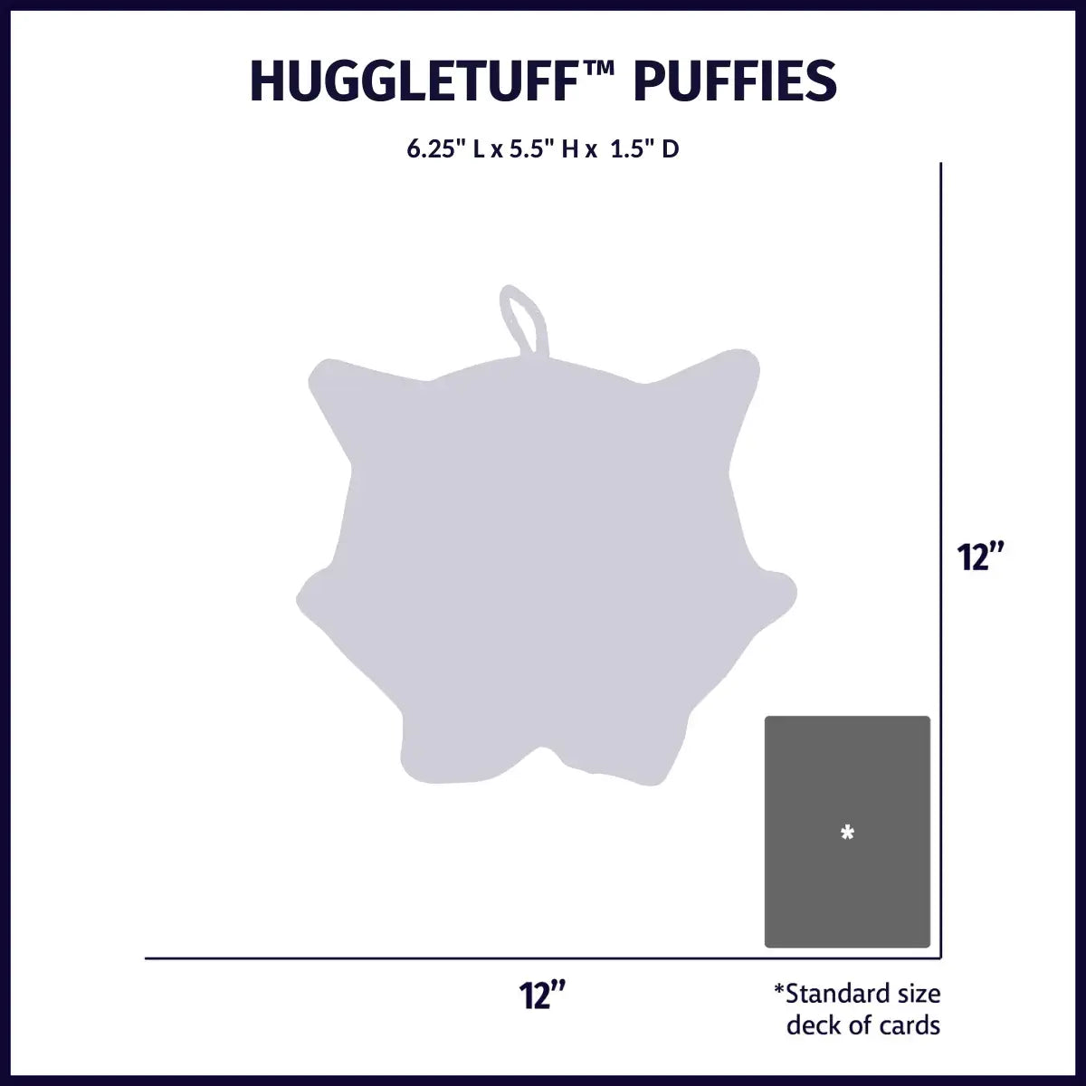 HuggleTuff™ Puffies Woodland Friends Plush Dog Toys, 3 Pack - HuggleHounds - Flyclothing LLC
