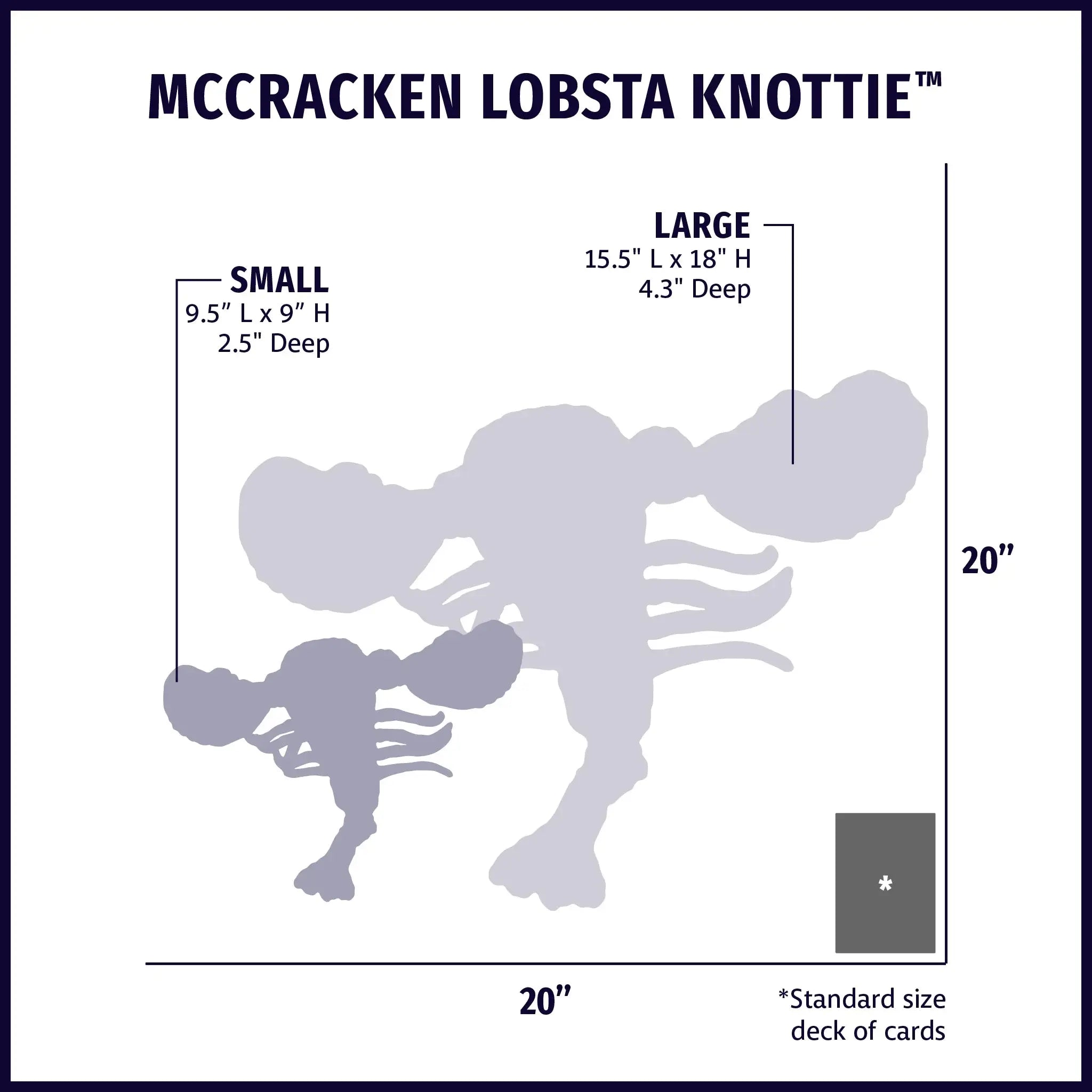 McCraken Lobsta™ Knottie® Plush Dog Toy - HuggleHounds - Flyclothing LLC