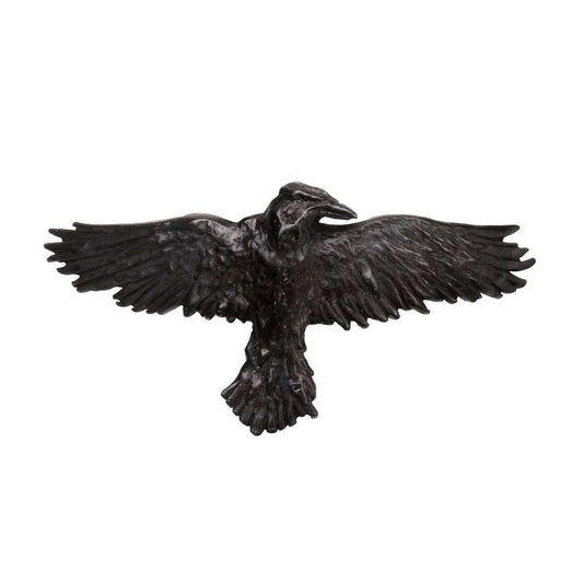 Alchemy Gothic Black Raven Hair Slide - Alchemy Gothic - Flyclothing LLC