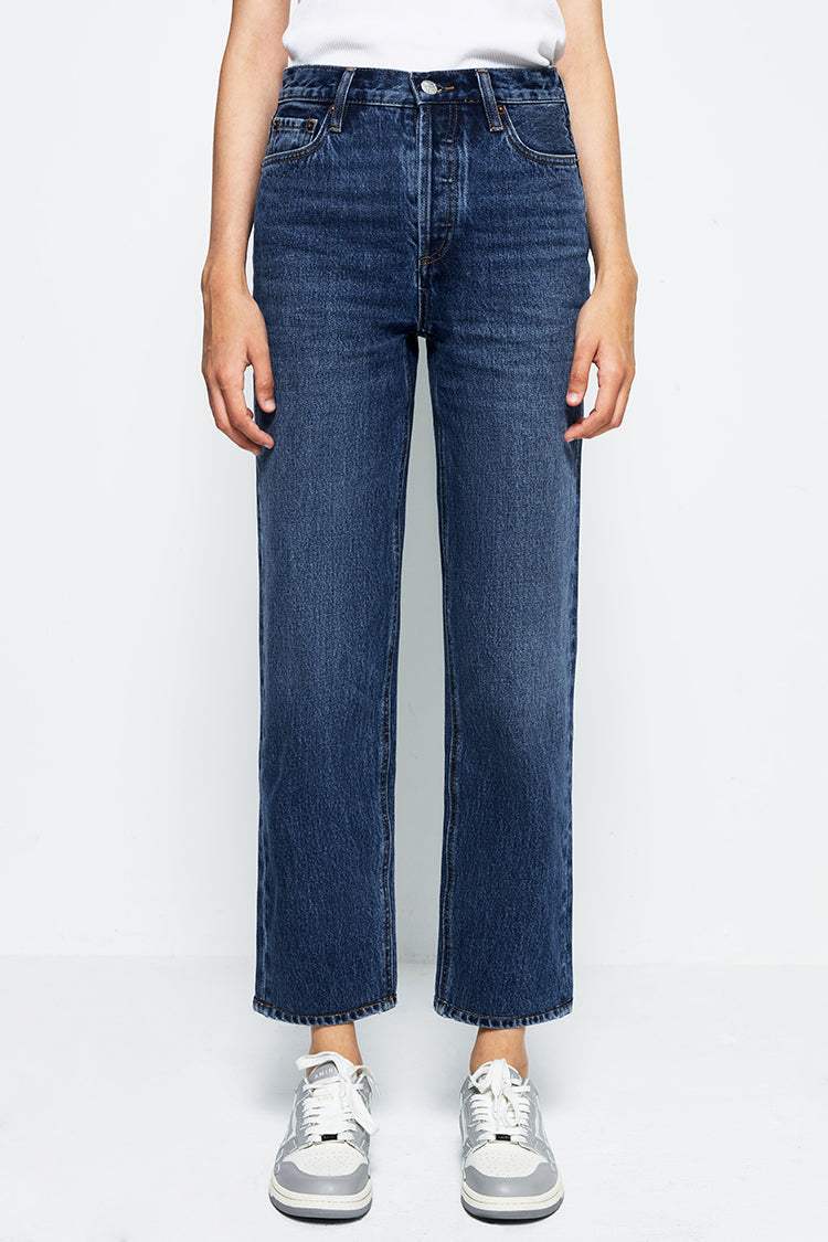 Manhattan High Rise Straight Ankle Jeans HJ160 - Hey Joanie - Flyclothing LLC