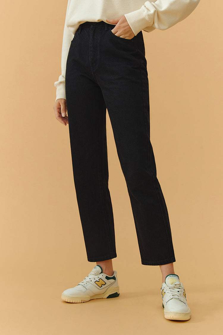 Chelsea High Rise Straight Crop Jeans HJ005 - Hey Joanie - Flyclothing LLC