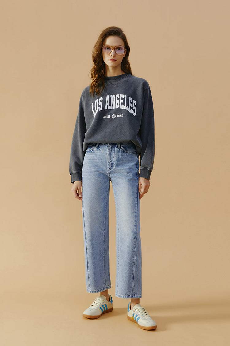 High-Line Curve Ankle Jeans HJ016 - Hey Joanie - Flyclothing LLC