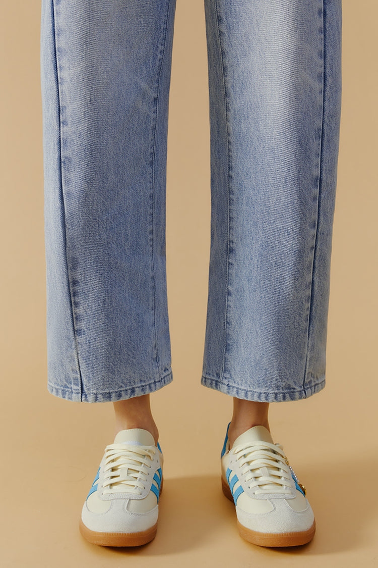 High-Line Curve Ankle Jeans HJ016 - Hey Joanie - Flyclothing LLC