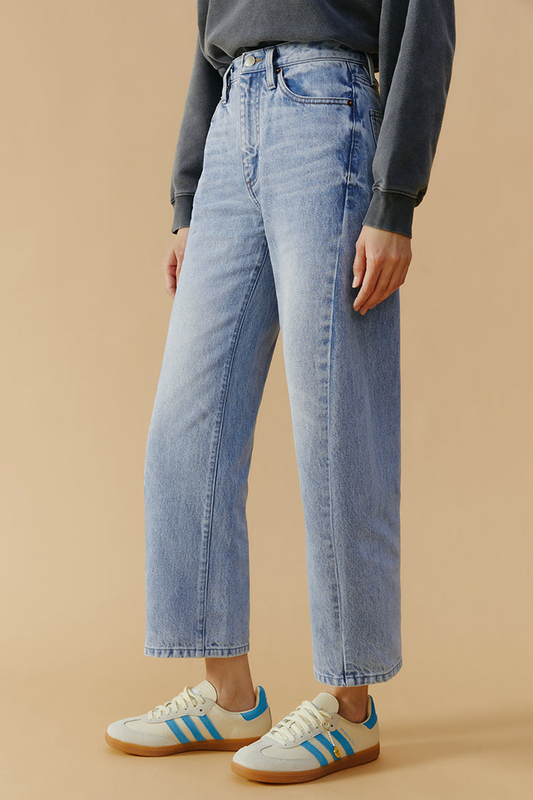 High-Line Curve Ankle Jeans HJ016 - Hey Joanie - Flyclothing LLC
