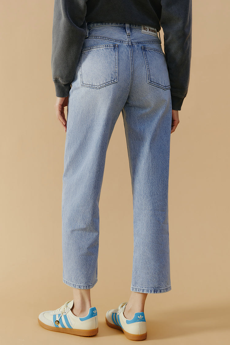 High-Line Curve Ankle Jeans HJ016 - Hey Joanie - Flyclothing LLC