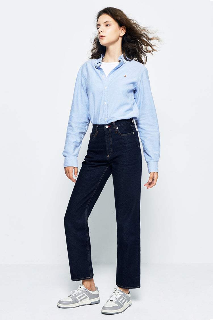 Manhattan High Rise Straight Ankle Jeans HJ160 - Hey Joanie - Flyclothing LLC