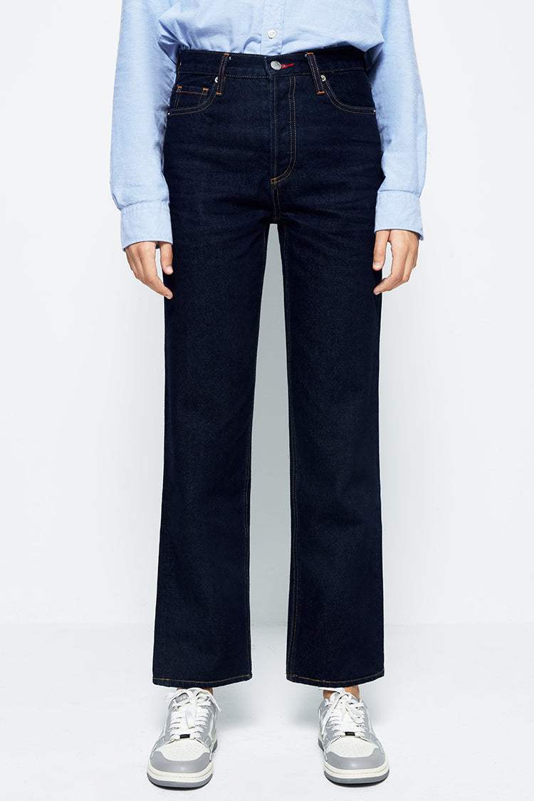 Manhattan High Rise Straight Ankle Jeans HJ160 - Hey Joanie - Flyclothing LLC