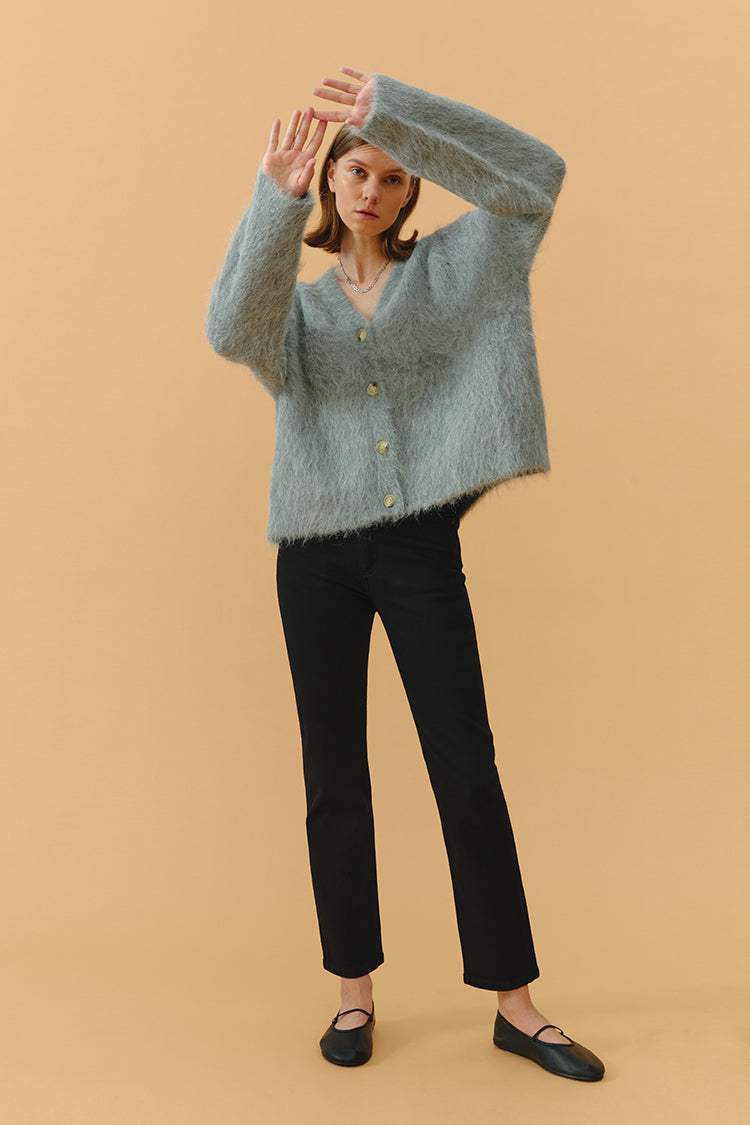 Two Shots High Rise Straight Crop Jeans HJ013 - Hey Joanie - Flyclothing LLC
