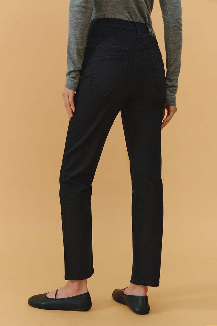 Two Shots High Rise Straight Crop Jeans HJ013 - Hey Joanie - Flyclothing LLC