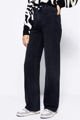 Coney Island Whitefish High Rise Wide Jeans HJ007 - Hey Joanie - Flyclothing LLC
