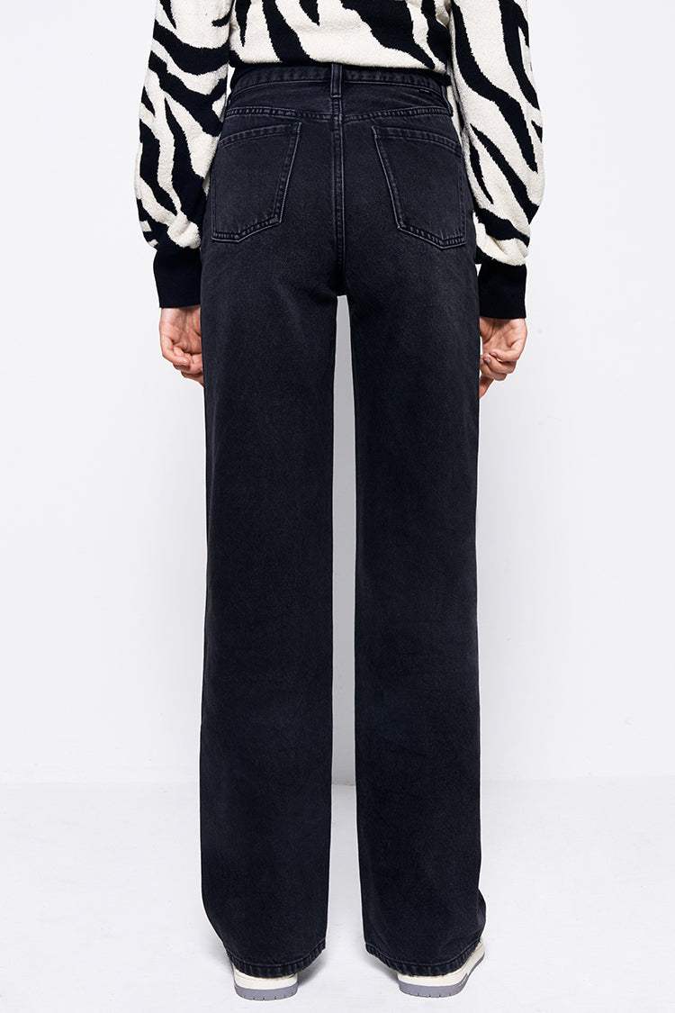 Coney Island Whitefish High Rise Wide Jeans HJ007 - Hey Joanie - Flyclothing LLC