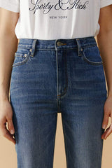 Activity Grrrl High Rise Kick Crop Jeans HJ017 - Hey Joanie - Flyclothing LLC