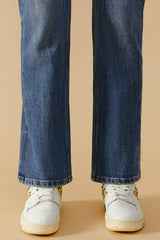Activity Grrrl High Rise Kick Crop Jeans HJ017 - Hey Joanie - Flyclothing LLC