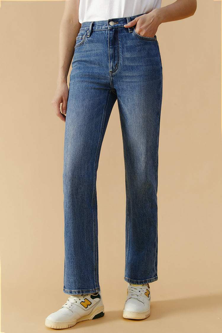 Activity Grrrl High Rise Kick Crop Jeans HJ017 - Hey Joanie - Flyclothing LLC
