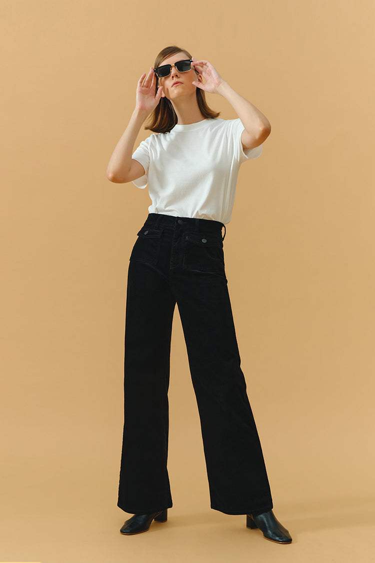 80'S Baggy Corduroy Pants HJ103 - Hey Joanie - Flyclothing LLC
