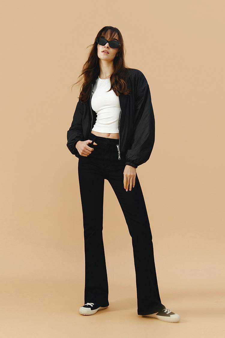 Vintage High Rise Flare LALA Jeans HJ186 - Hey Joanie - Flyclothing LLC