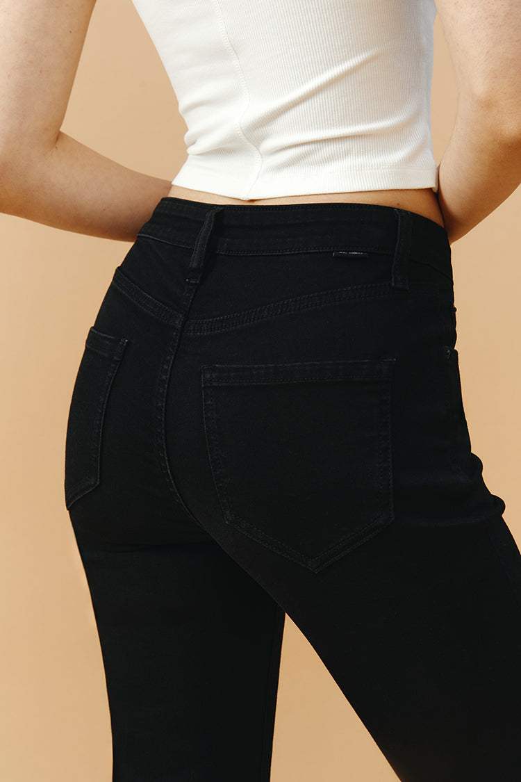 Vintage High Rise Flare LALA Jeans HJ186 - Hey Joanie - Flyclothing LLC