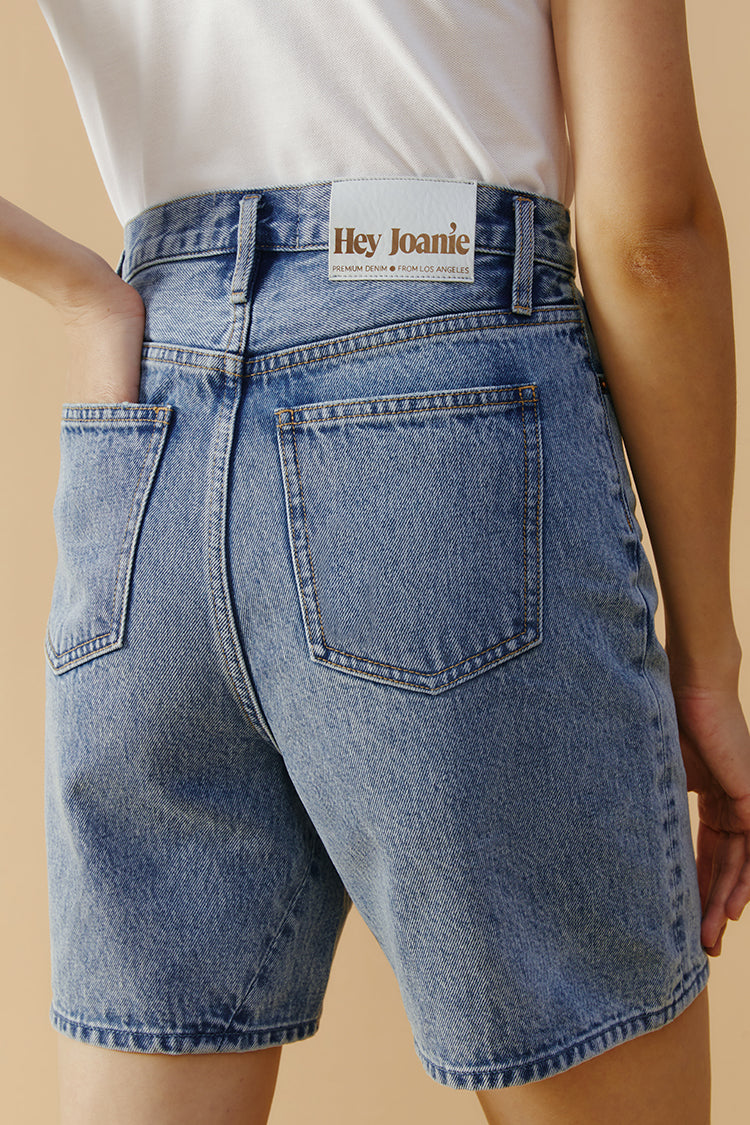 Angeles High Rise Shorts HJ030 - Hey Joanie - Flyclothing LLC