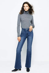 Vintage High Rise Flare LALA Jeans HJ186 - Hey Joanie - Flyclothing LLC