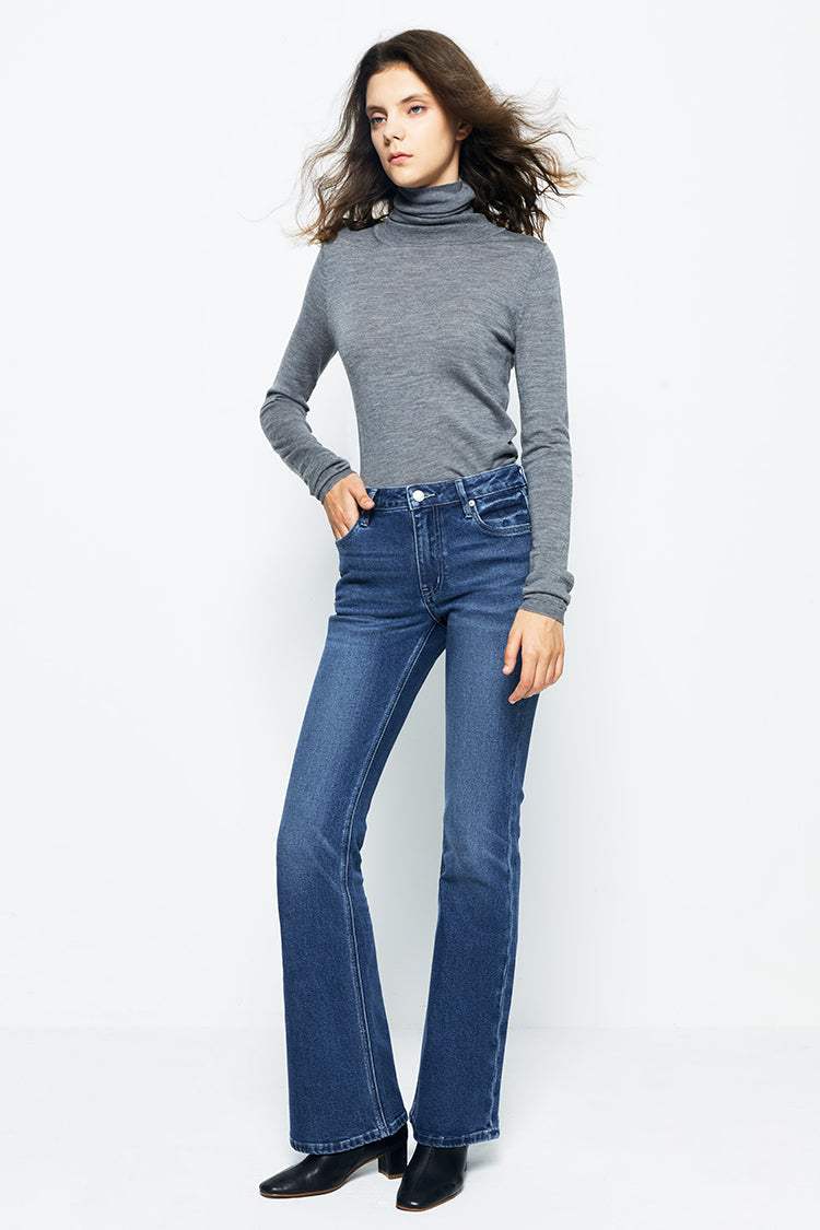 Vintage High Rise Flare LALA Jeans HJ186 - Hey Joanie - Flyclothing LLC