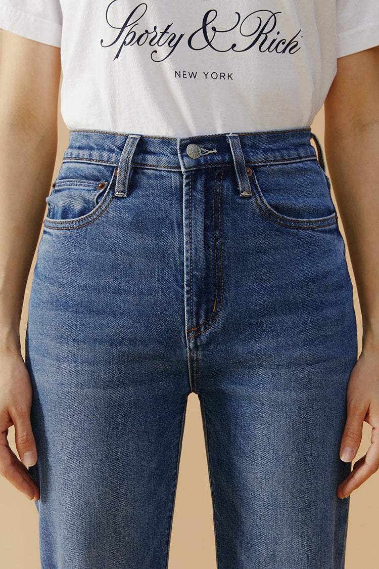Chelsea High Rise Straight Crop Jeans HJ005 - Hey Joanie - Flyclothing LLC