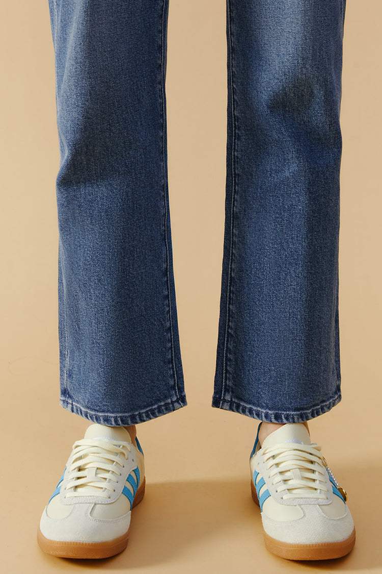 Chelsea High Rise Straight Crop Jeans HJ005 - Hey Joanie - Flyclothing LLC