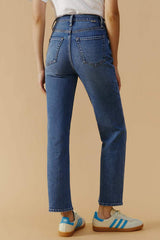 Chelsea High Rise Straight Crop Jeans HJ005 - Hey Joanie - Flyclothing LLC